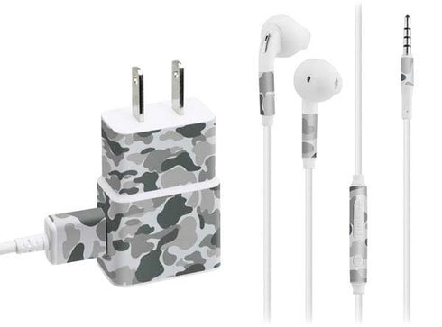 Grey Street Camo Phone Charger Skin